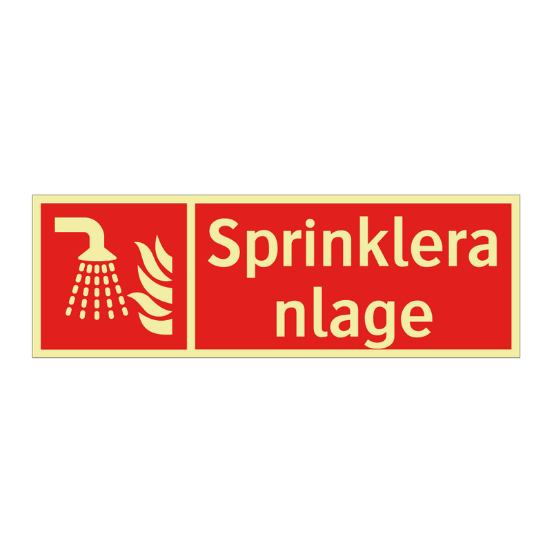 Sprinkleranlage