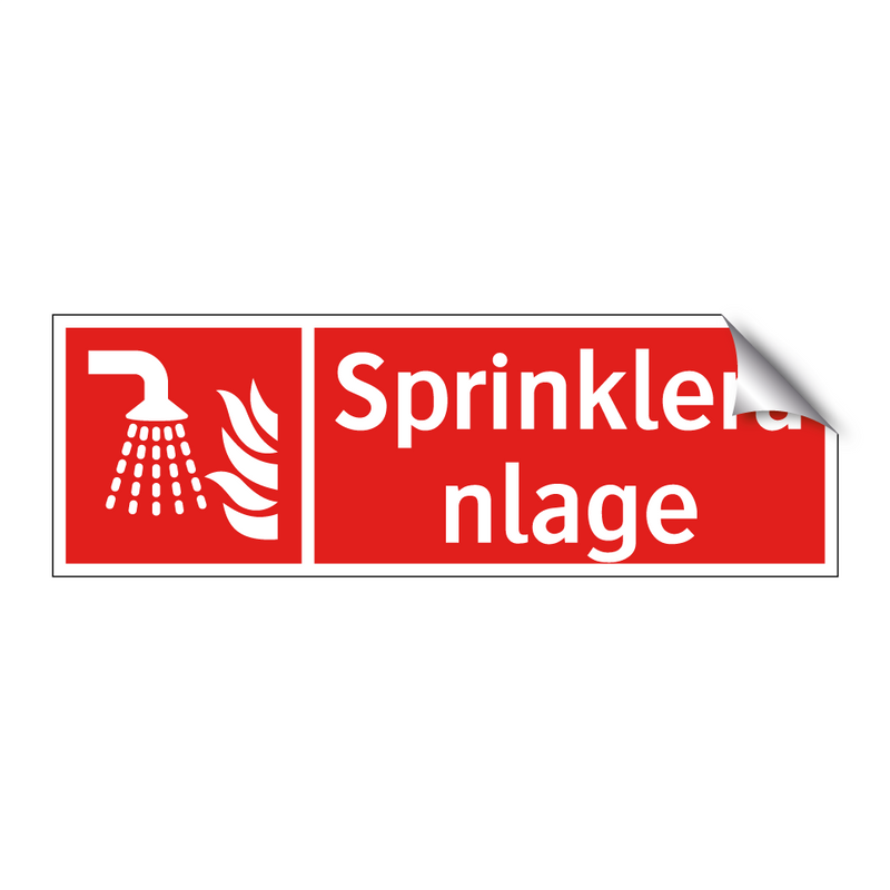 Sprinkleranlage