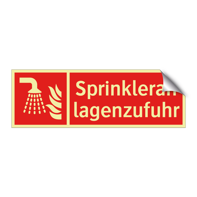 Sprinkleranlagenzufuhr