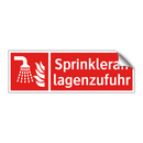 Sprinkleranlagenzufuhr
