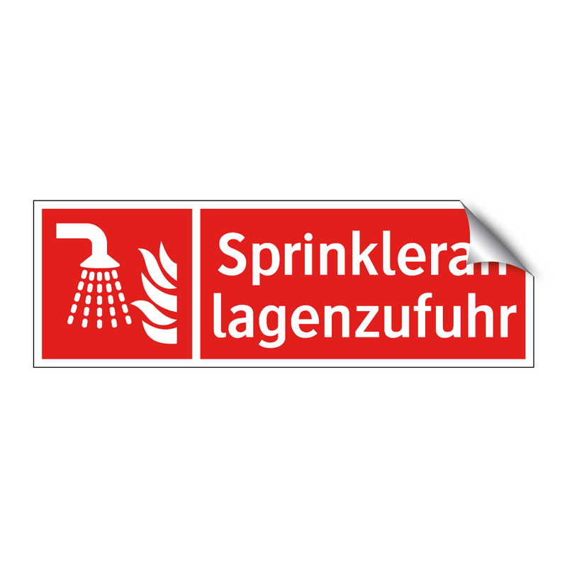 Sprinkleranlagenzufuhr