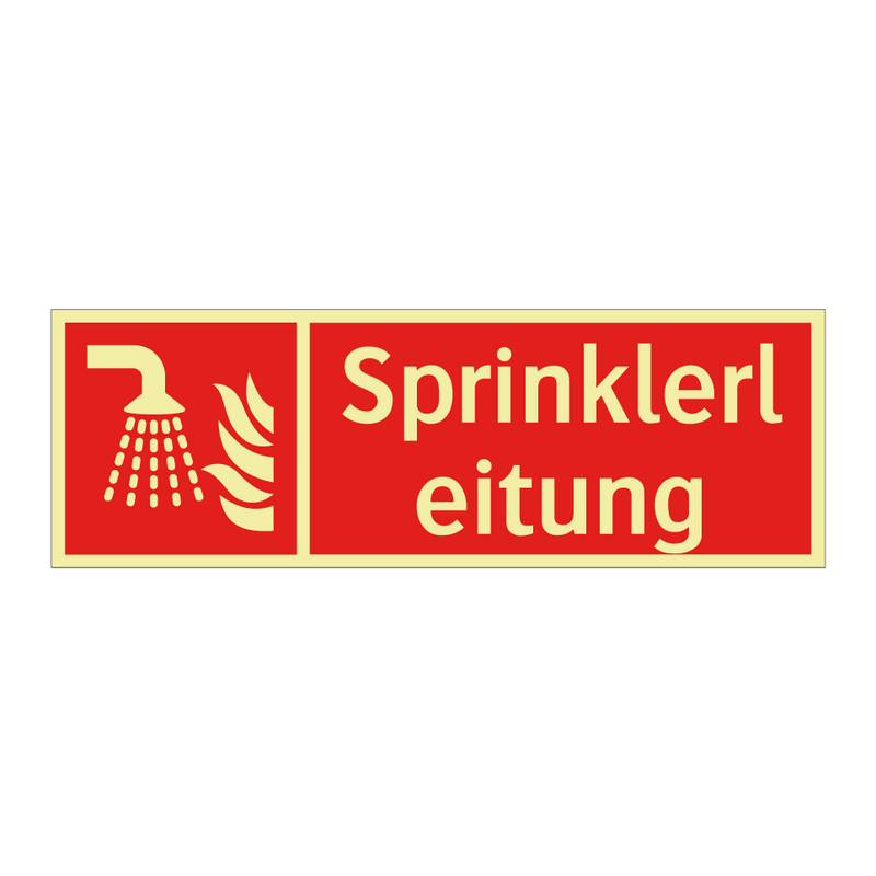Sprinklerleitung