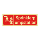 Sprinklerpumpstation