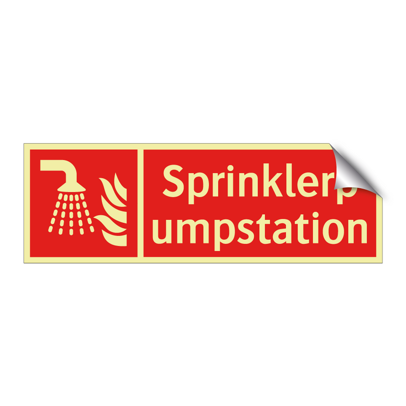 Sprinklerpumpstation
