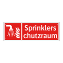 Sprinklerschutzraum