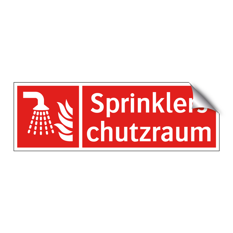 Sprinklerschutzraum