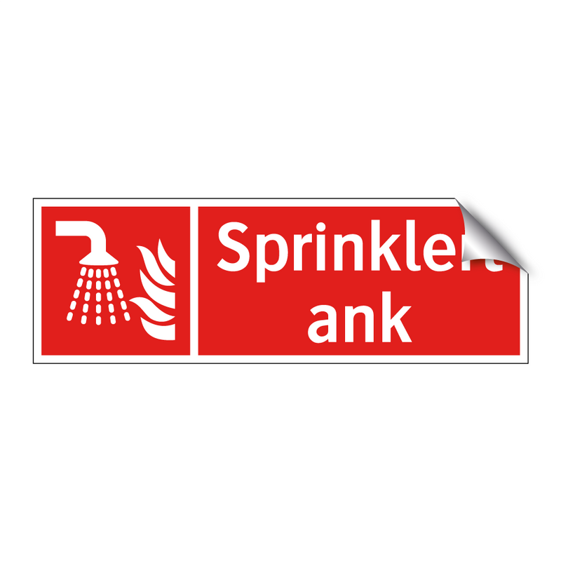 Sprinklertank