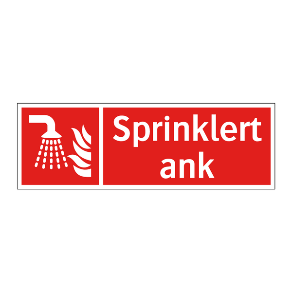 Sprinklertank