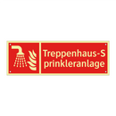 Treppenhaus-Sprinkleranlage