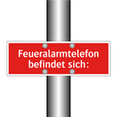 Feueralarmtelefon befindet sich: