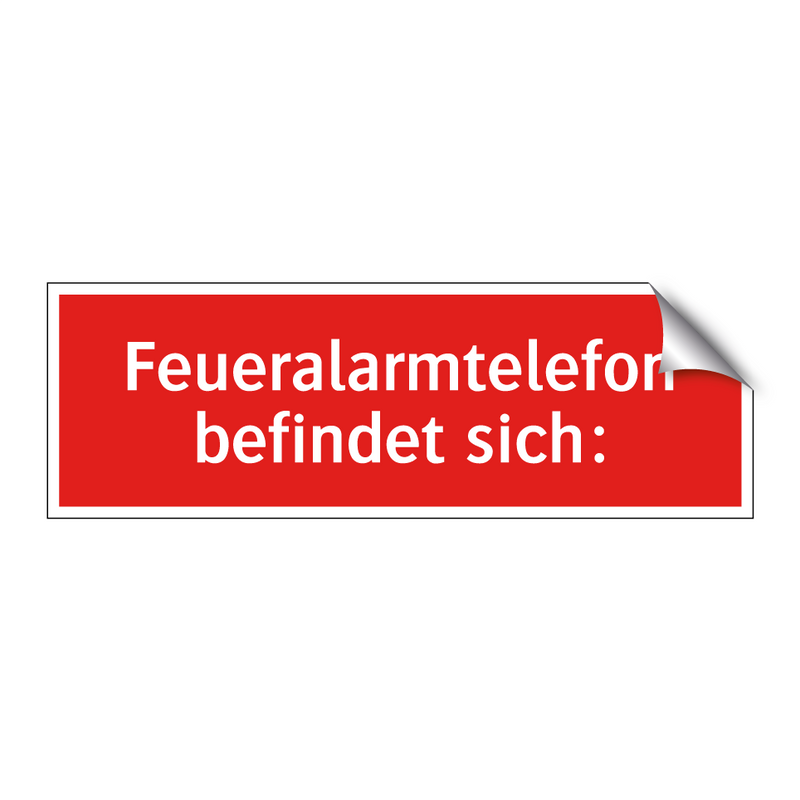 Feueralarmtelefon befindet sich:
