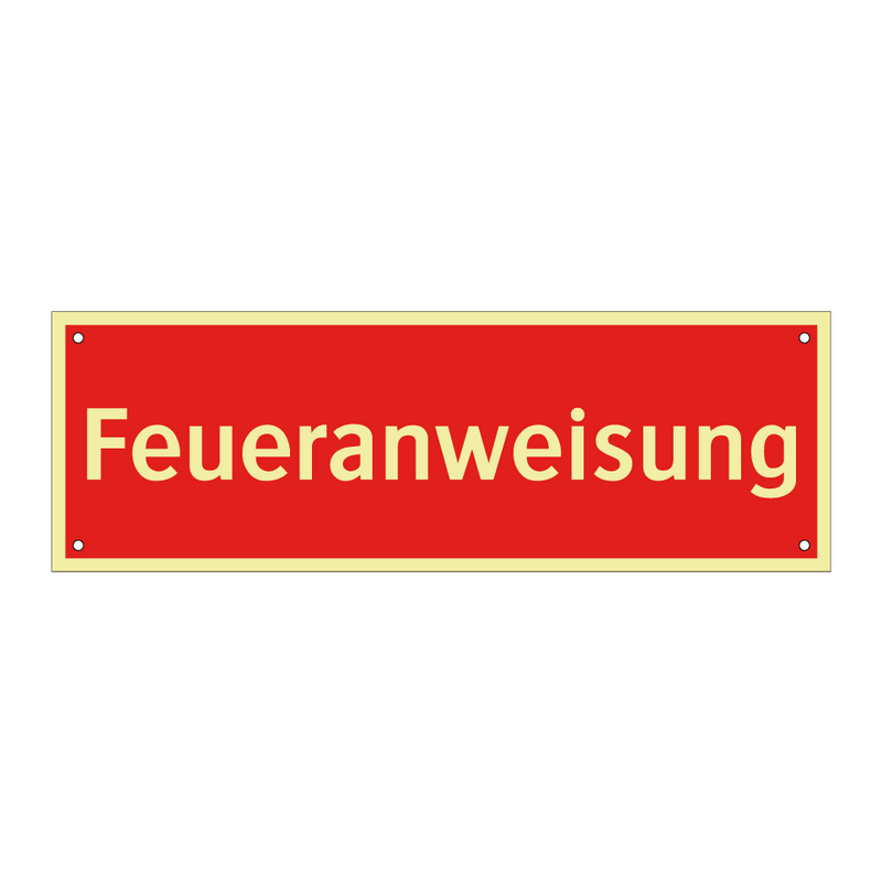 Feueranweisung