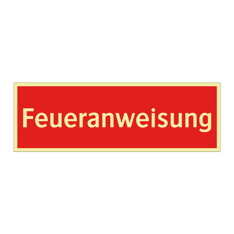 Feueranweisung