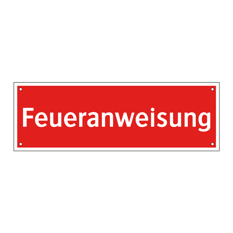 Feueranweisung
