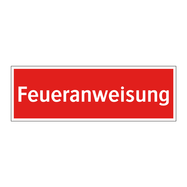 Feueranweisung