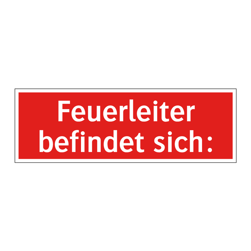 Feuerleiter befindet sich: