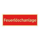 Feuerlöschanlage