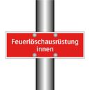 Feuerlöschausrüstung innen