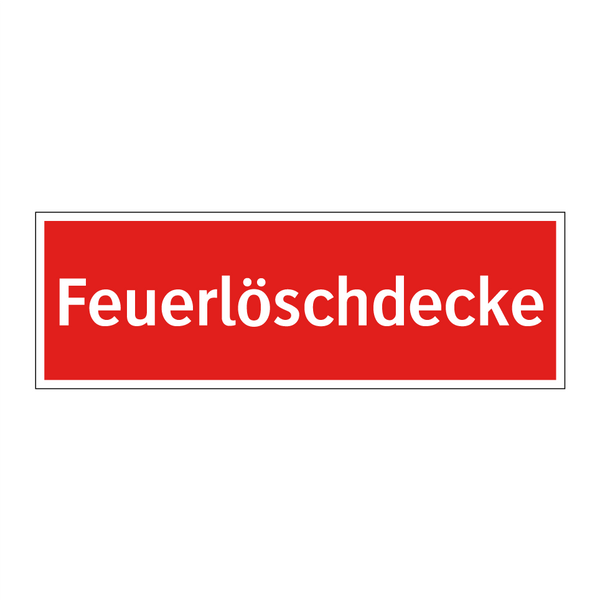 Feuerlöschdecke