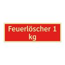 Feuerlöscher 1 kg