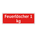 Feuerlöscher 1 kg
