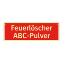Feuerlöscher ABC-Pulver
