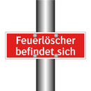 Feuerlöscher befindet sich
