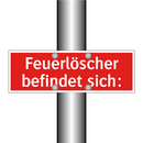 Feuerlöscher befindet sich: