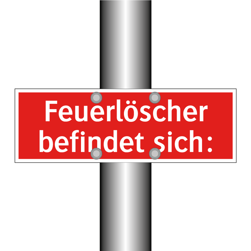 Feuerlöscher befindet sich: