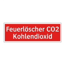 Feuerlöscher CO2 Kohlendioxid
