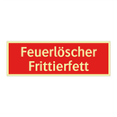 Feuerlöscher Frittierfett