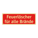 Feuerlöscher für alle Brände