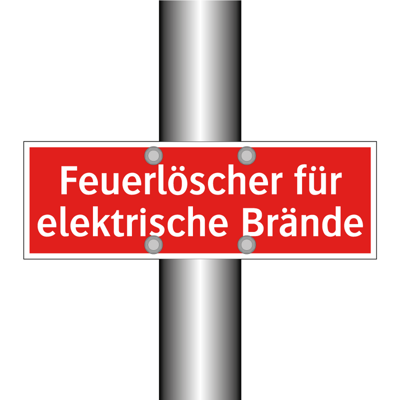 Feuerlöscher für elektrische Brände