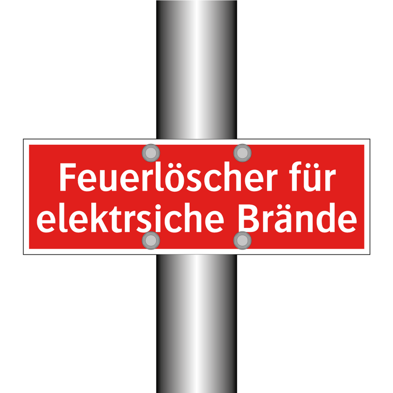 Feuerlöscher für elektrsiche Brände