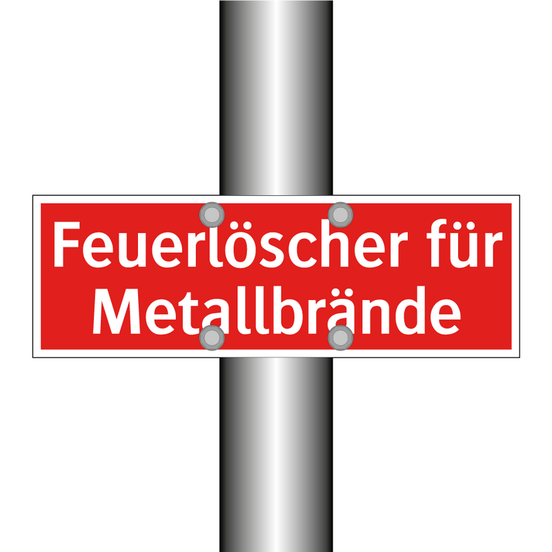 Feuerlöscher für Metallbrände
