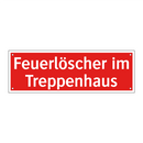 Feuerlöscher im Treppenhaus