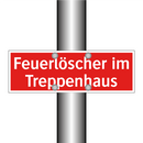 Feuerlöscher im Treppenhaus