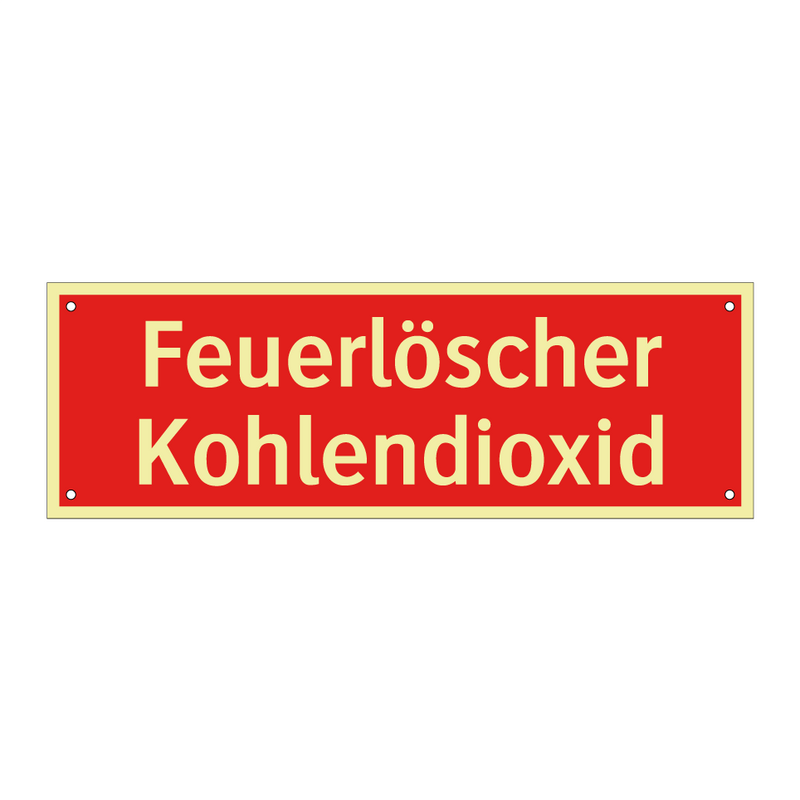 Feuerlöscher Kohlendioxid
