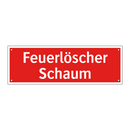 Feuerlöscher Schaum