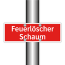 Feuerlöscher Schaum