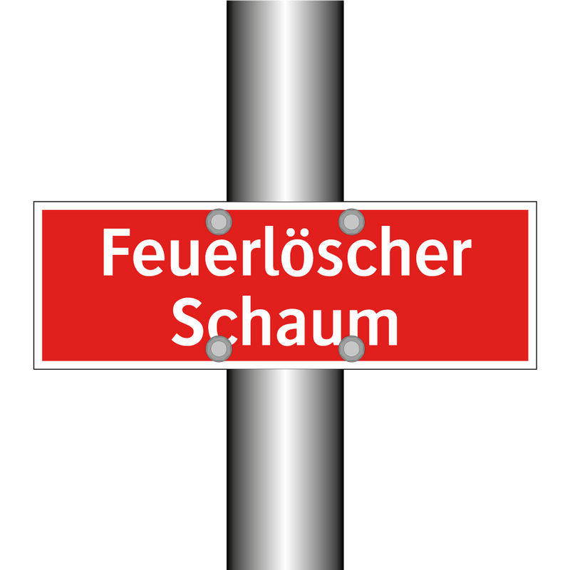 Feuerlöscher Schaum
