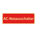 AC-Notausschalter