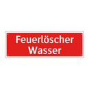 Feuerlöscher Wasser