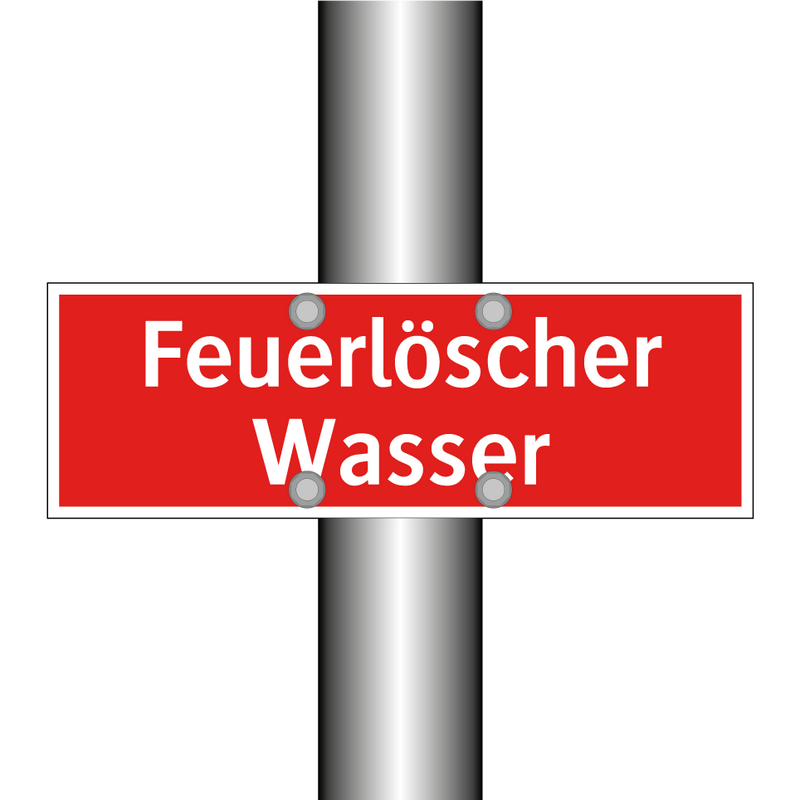 Feuerlöscher Wasser