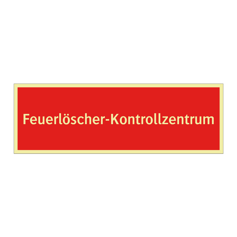 Feuerlöscher-Kontrollzentrum