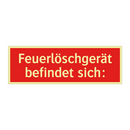 Feuerlöschgerät befindet sich: