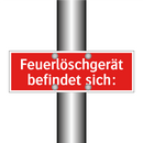 Feuerlöschgerät befindet sich: