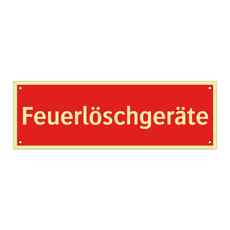 Feuerlöschgeräte