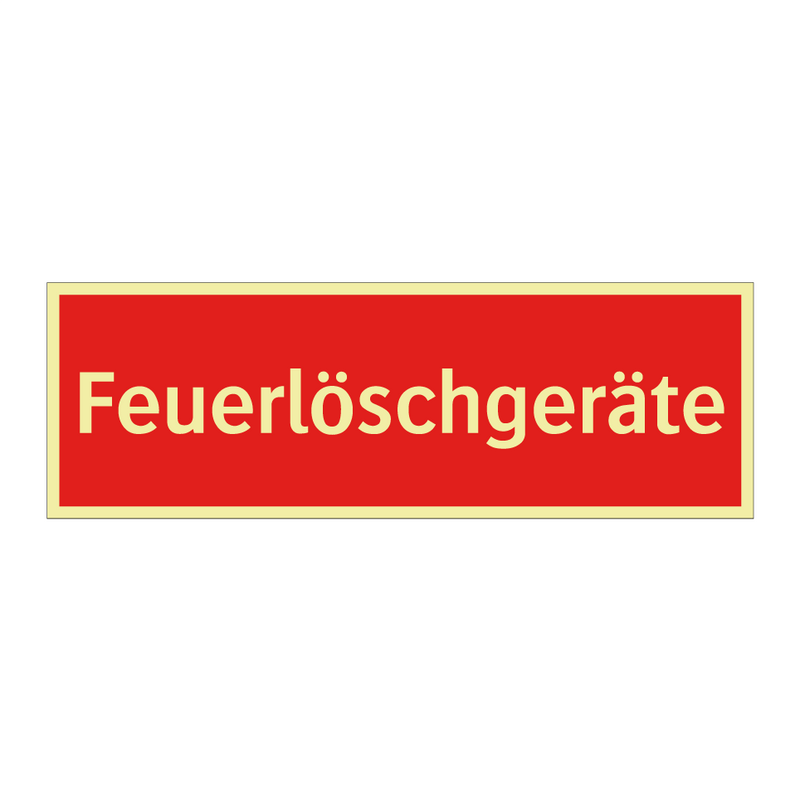 Feuerlöschgeräte