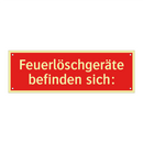 Feuerlöschgeräte befinden sich:
